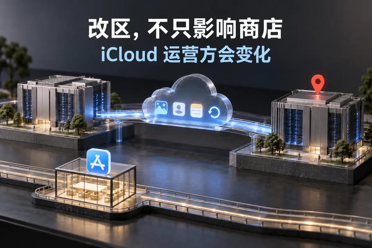 中国区 Apple ID 改区后 iCloud 运营方与数据存放变化