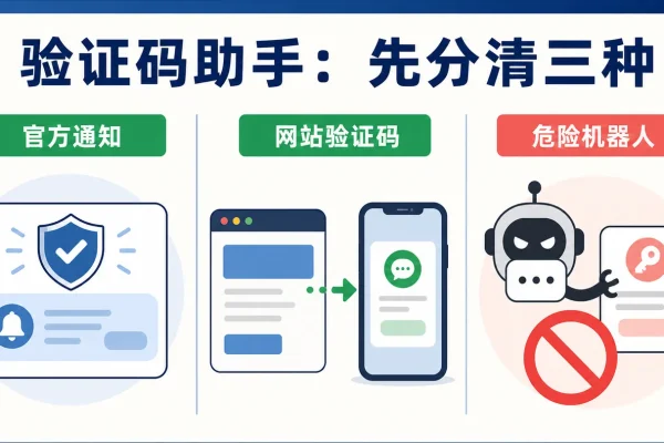 telegram 验证码助手常被用来指三种不同对象：telegram内部验证码、网站发送的验证码，以及索要登录码的危险机器人