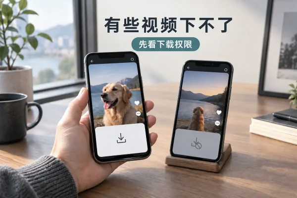 tiktok无水印下载失败时，通常不是tiktok下载器本身故障，而是创作者关闭了视频下载权限，或平台因未成年人账号及商业音乐授权限制了保存；可先测试同一账号的其他视频，再判断是单条内容受限还是工具异常。这样能避免反复更换工具仍然下载失败。